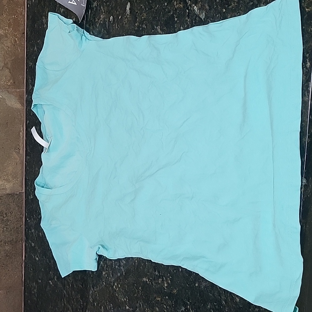 Nwt Icon Apparel Short Sleeve T-Shirt: Blue Tops - Women's Size Medium